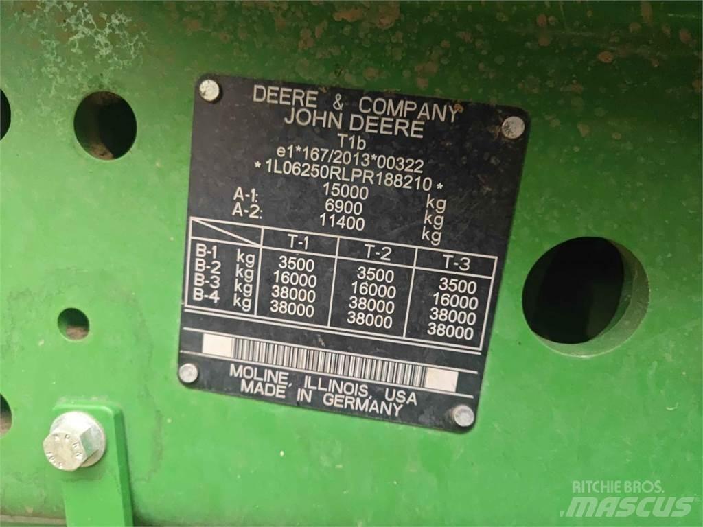 John Deere 6R 250 Ciągniki rolnicze