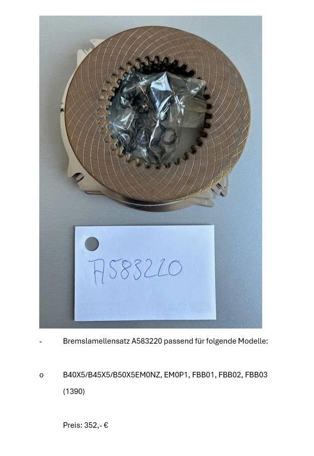 Doosan Ersatzteile Silniki