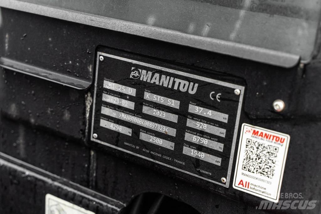 Manitou MI 25 D Wózki Diesla