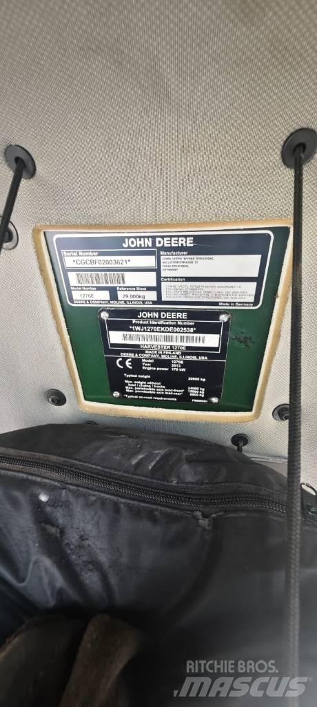 John Deere 1270 E Harwestery