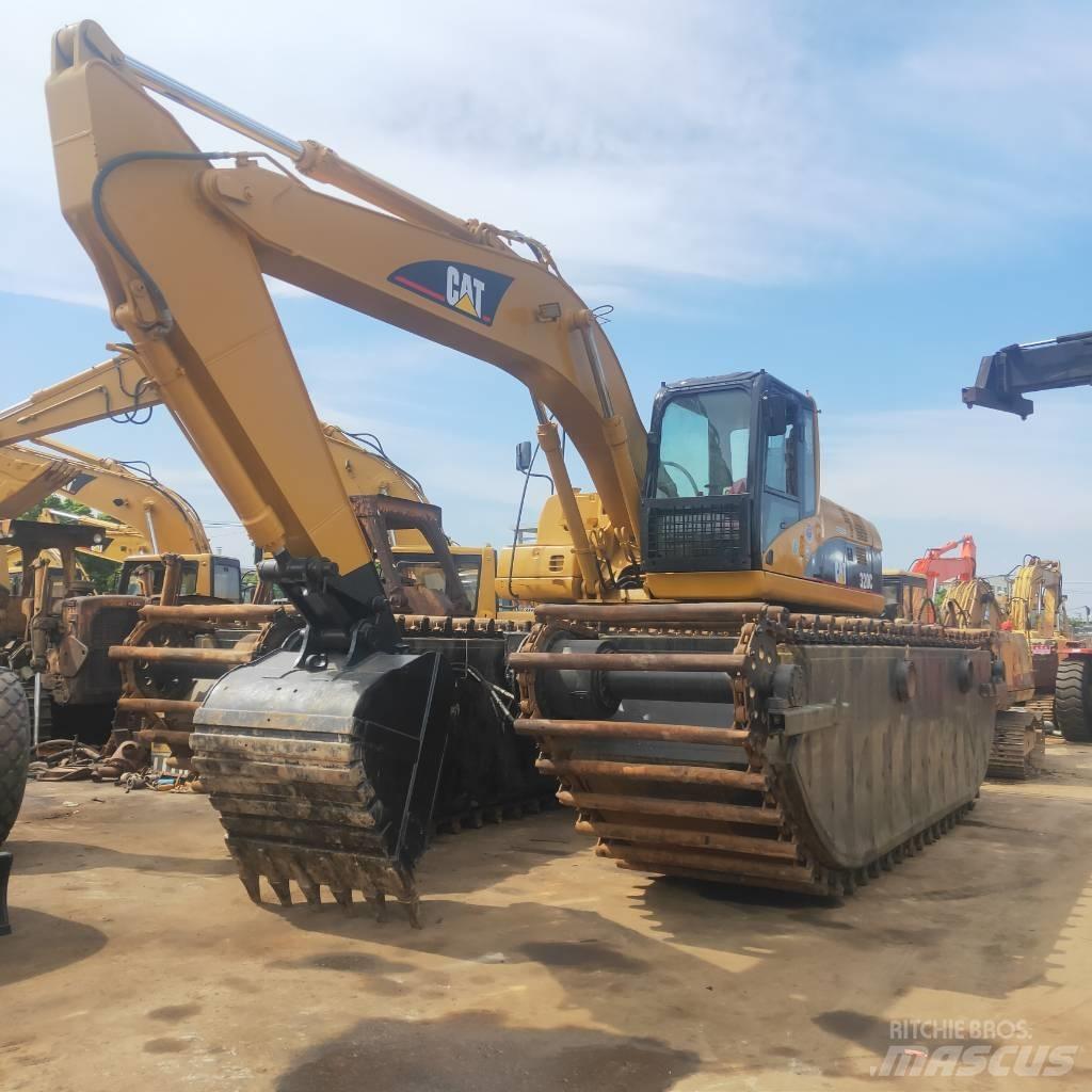 CAT 320C Koparki pływające - amfibie