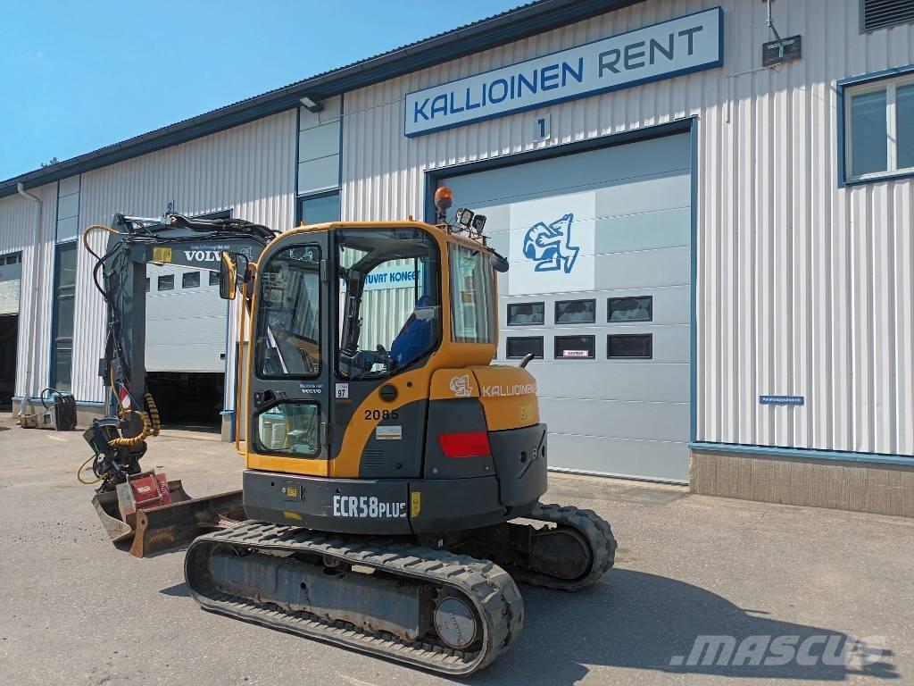 Volvo ECR 58 Minikoparki