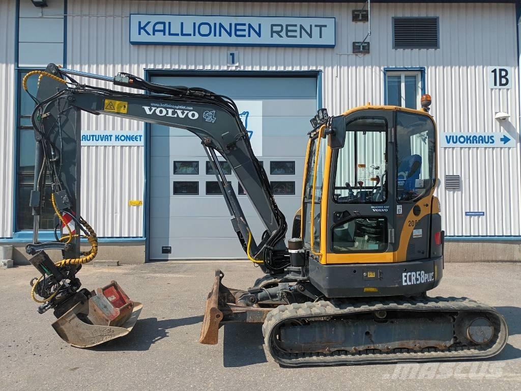 Volvo ECR 58 Minikoparki