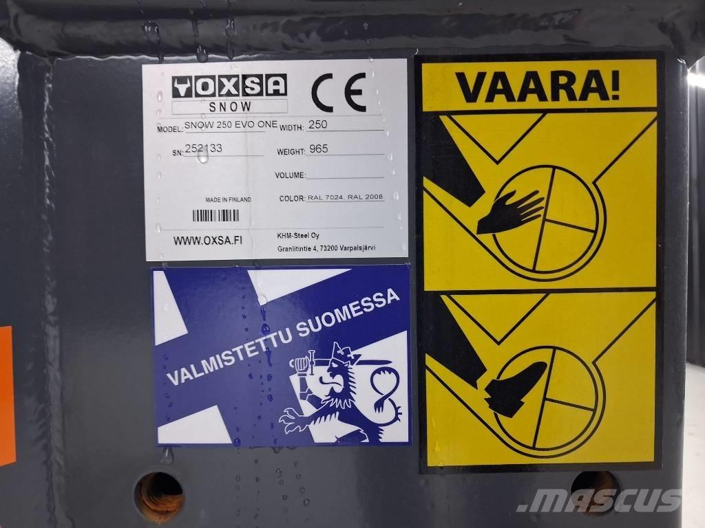 Oxsa EVO 250 One Pługi wirnikowe