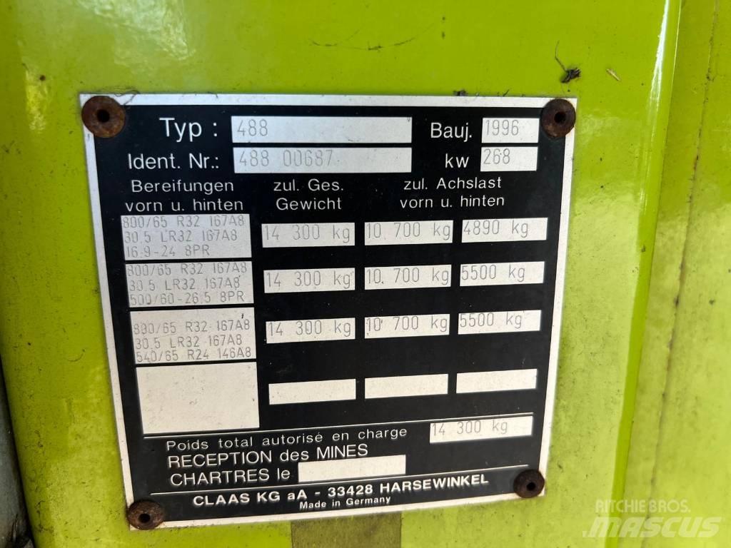 CLAAS Jaguar 840 Sieczkarnie samojezdne