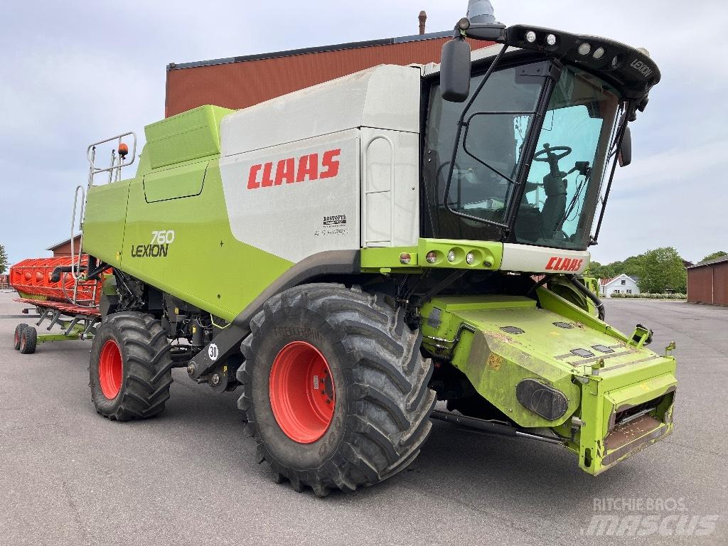 CLAAS Lexion 760 Kombajny zbożowe