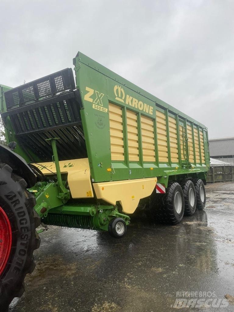 Krone ZX 560 GL Przyczepy samozaładowcze