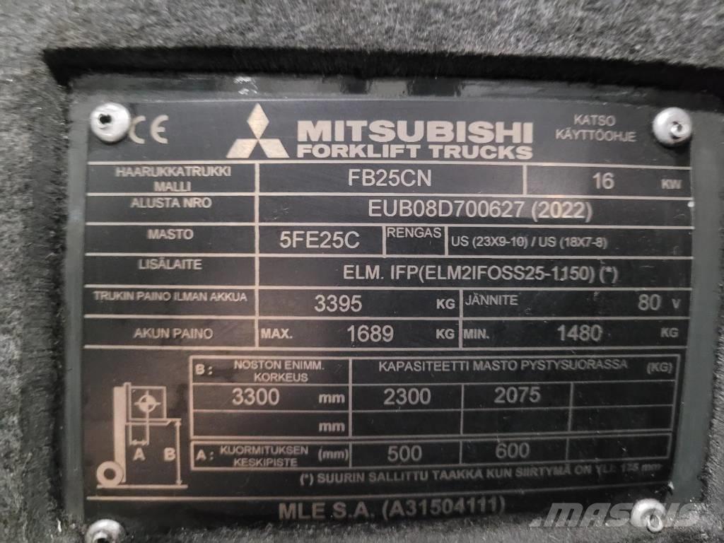 Mitsubishi FB 25 CN Wózki elektryczne