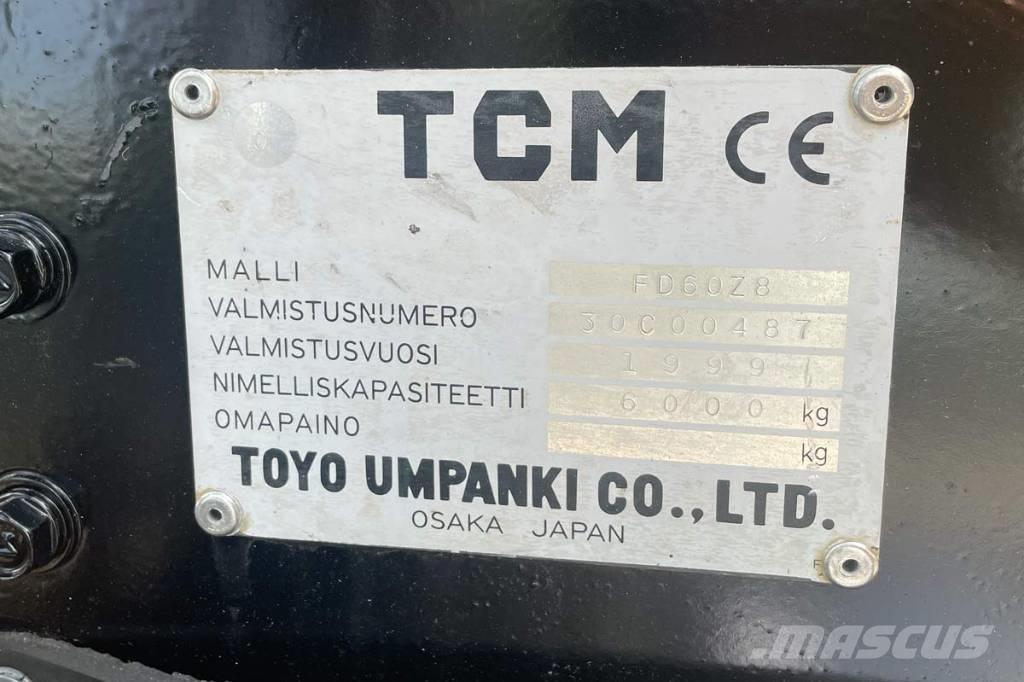 TCM FD 60 Wózki Diesla