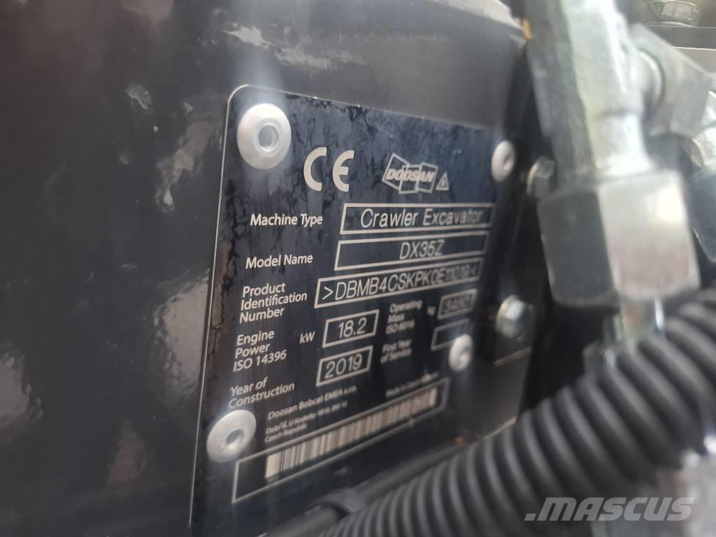 Doosan DX 35 Z Minikoparki