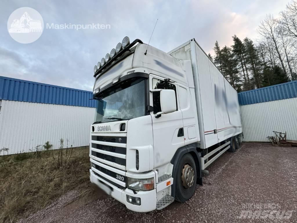 Scania R 114 Samochody ciężarowe ze skrzynią zamkniętą