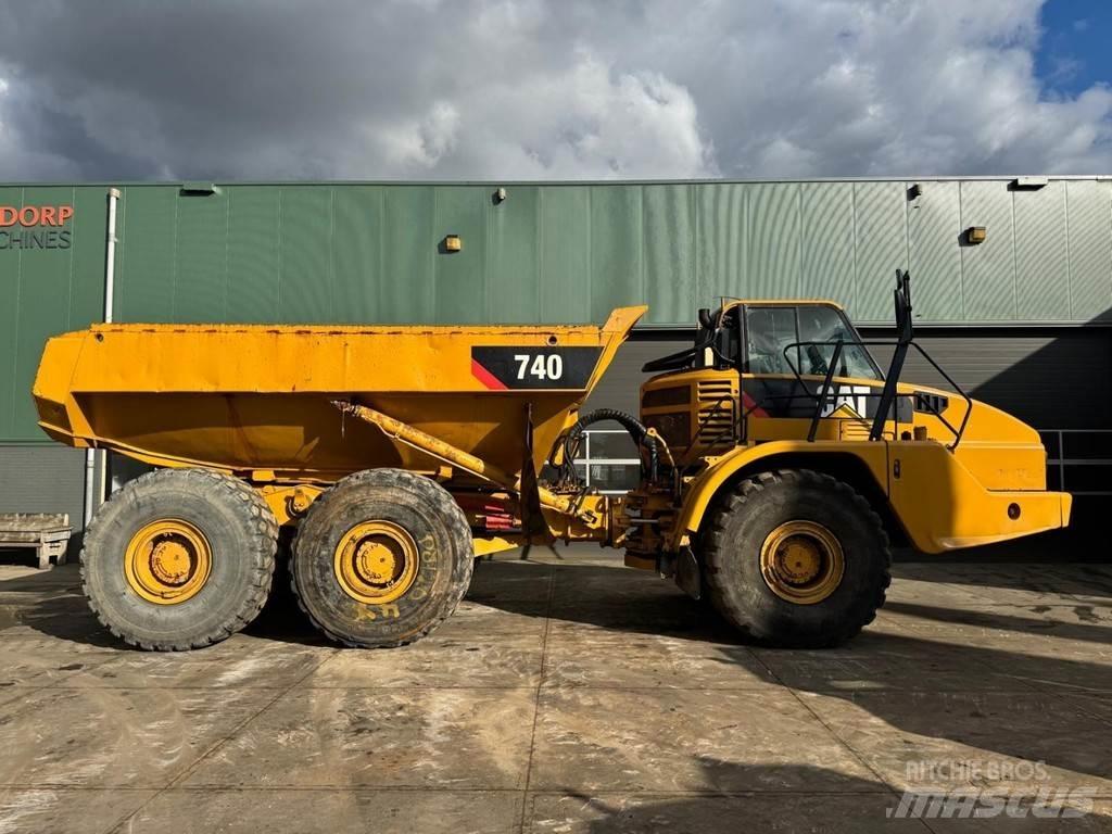 CAT 740 Wozidła kolebkowe