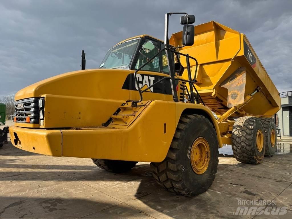 CAT 740 Wozidła kolebkowe