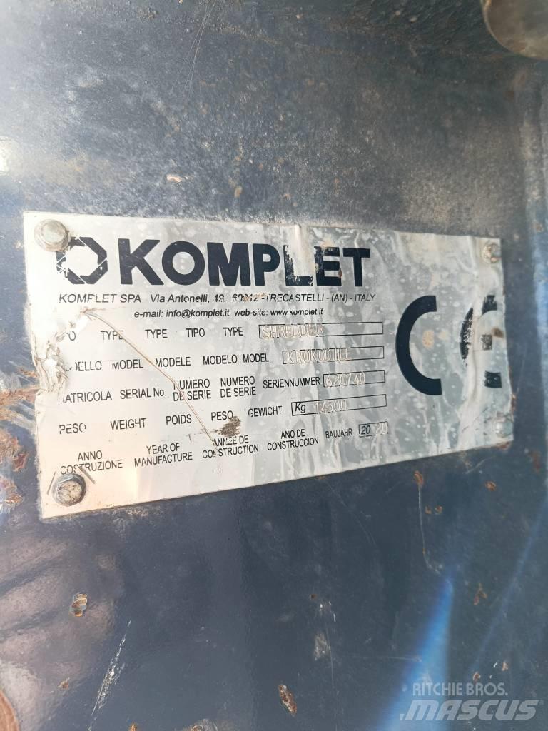 Komplet Krokodile Rozdrabniacze