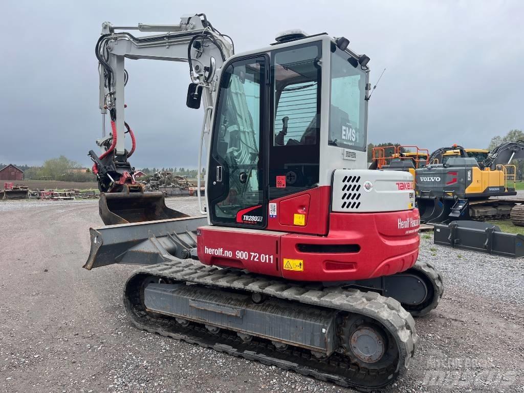 Takeuchi TB 280 FR Midikoparki  7t - 12t