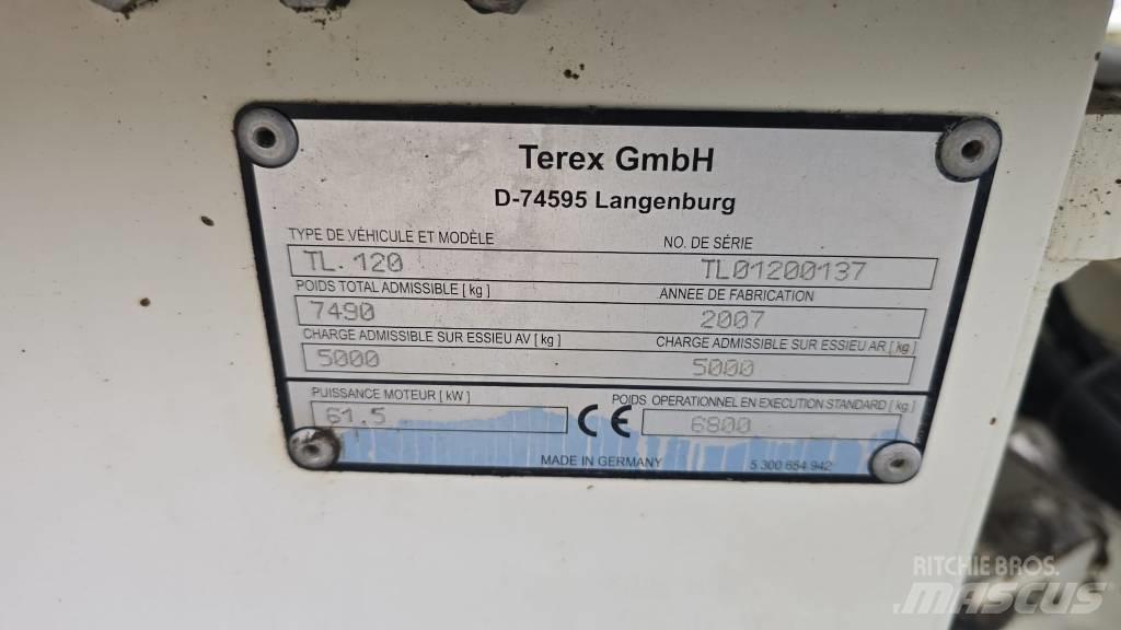 Terex TL 120 Ładowarki kołowe