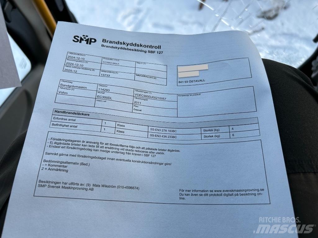 Volvo EC 300 D L Koparki gąsienicowe