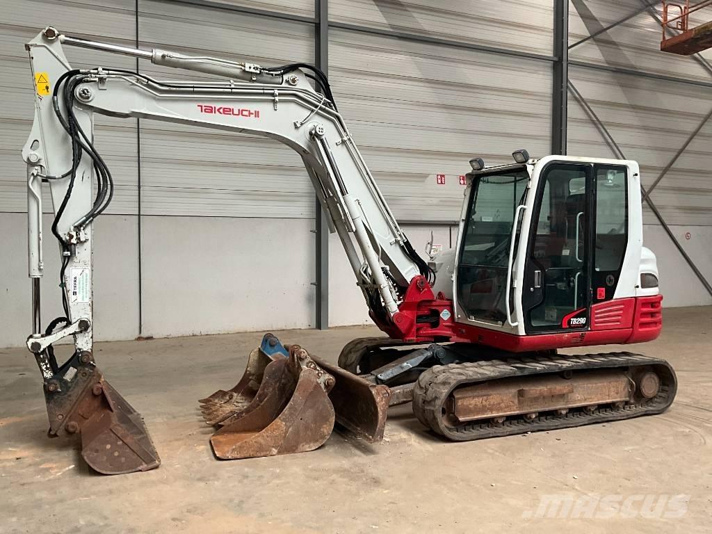 Takeuchi TB 290 Midikoparki  7t - 12t