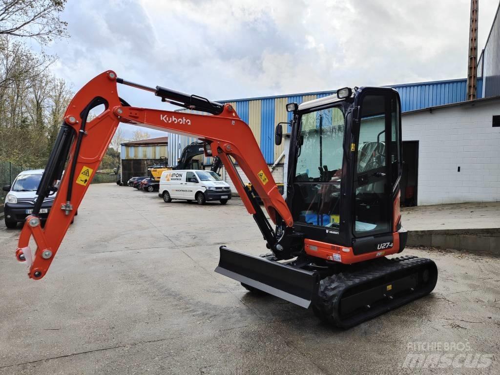 Kubota U 27-4 Minikoparki