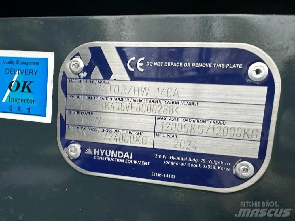 Hyundai HW140A Koparki kołowe