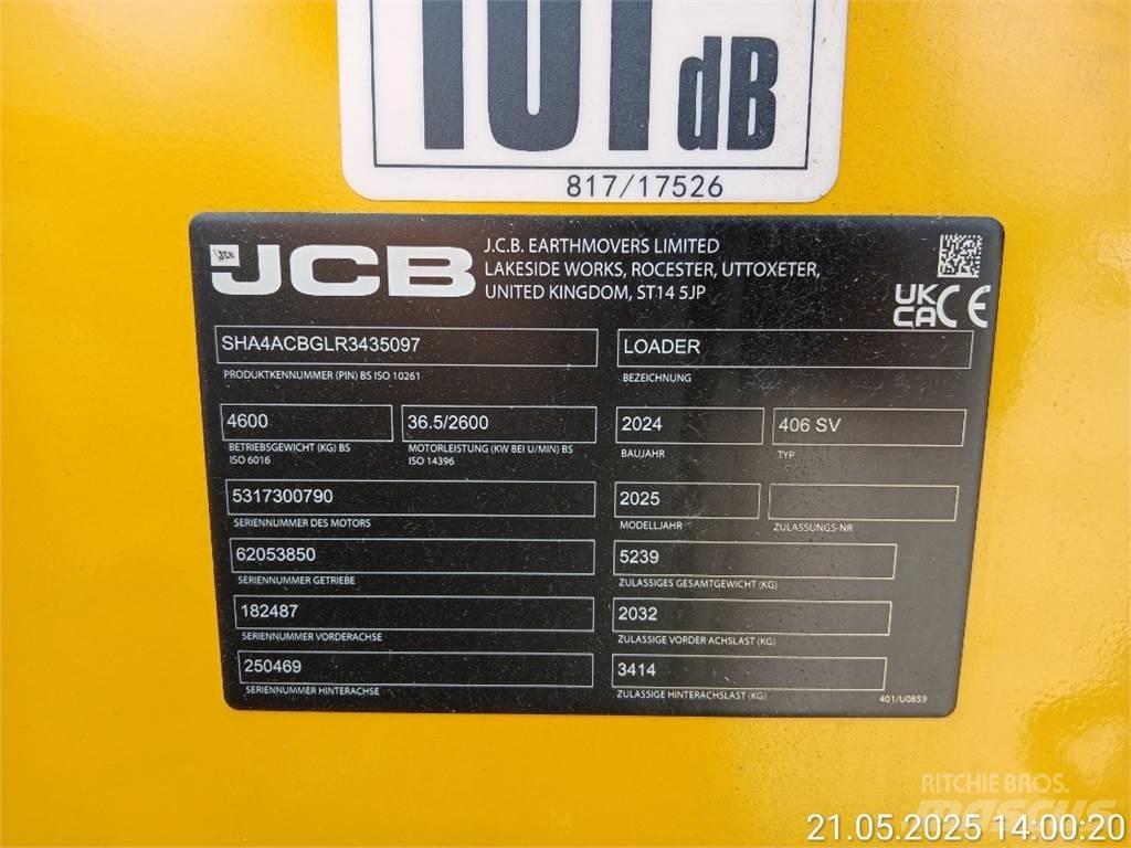 JCB 406 Ładowarki kołowe