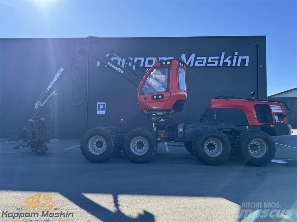 Komatsu 931XC Harwestery