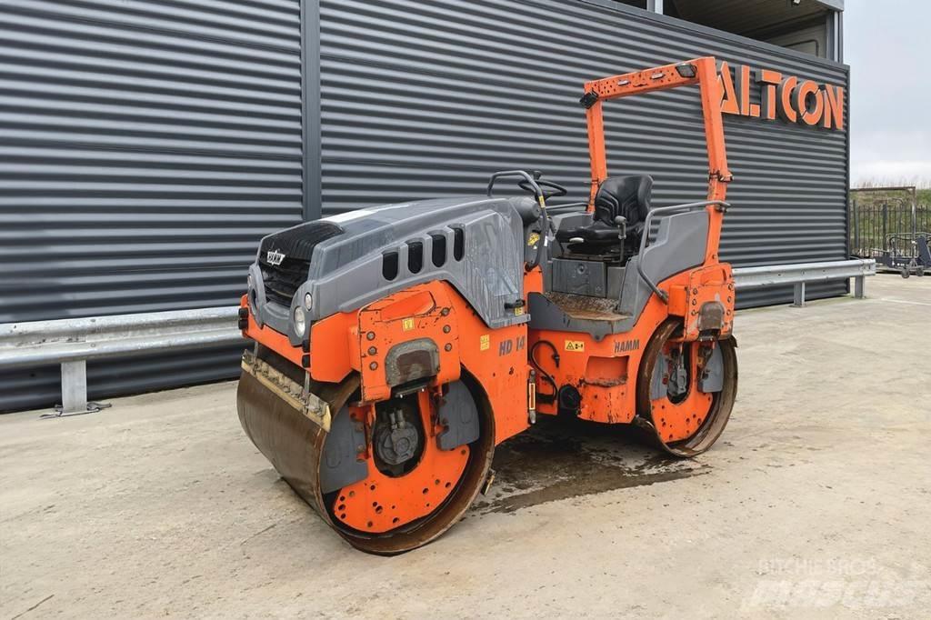 Hamm HD 14 VV Walce dwubębnowe