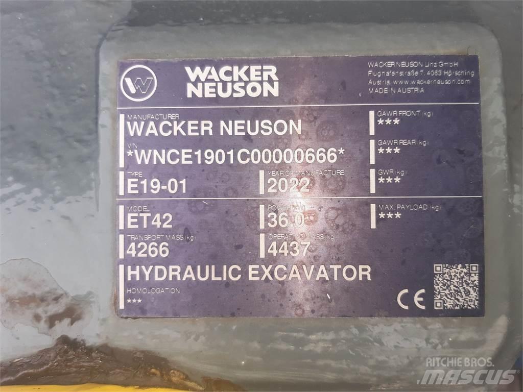 Wacker Neuson ET42 Koparki gąsienicowe