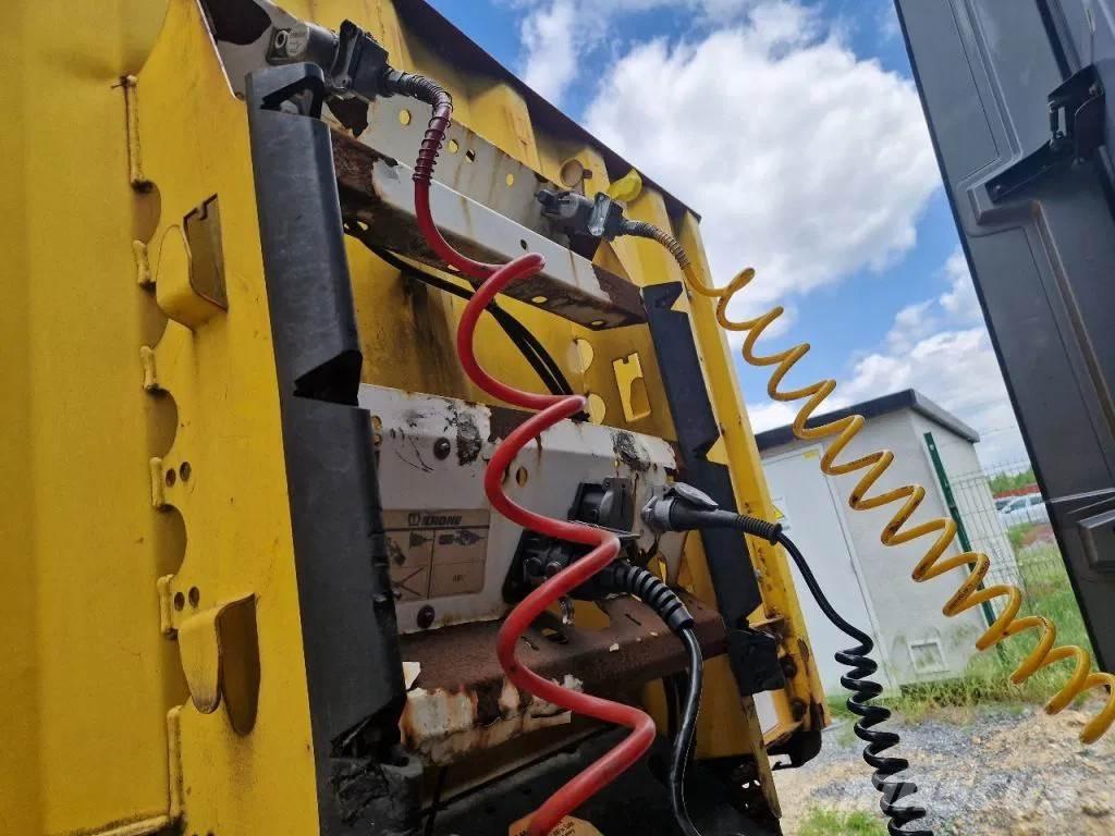 Krone SD 27 Platformy / Naczepy z otwieranymi burtami