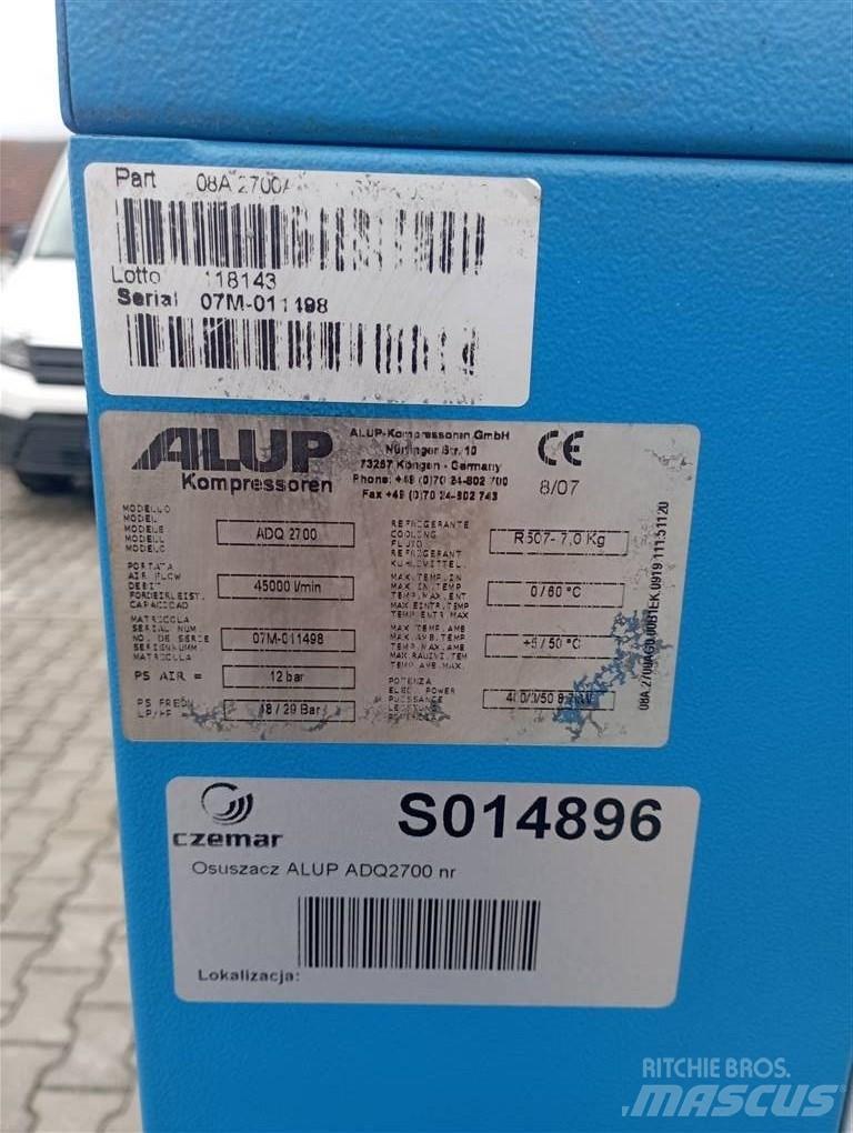 Alup ADQ2700 Sprężarkowe osuszacze powietrza