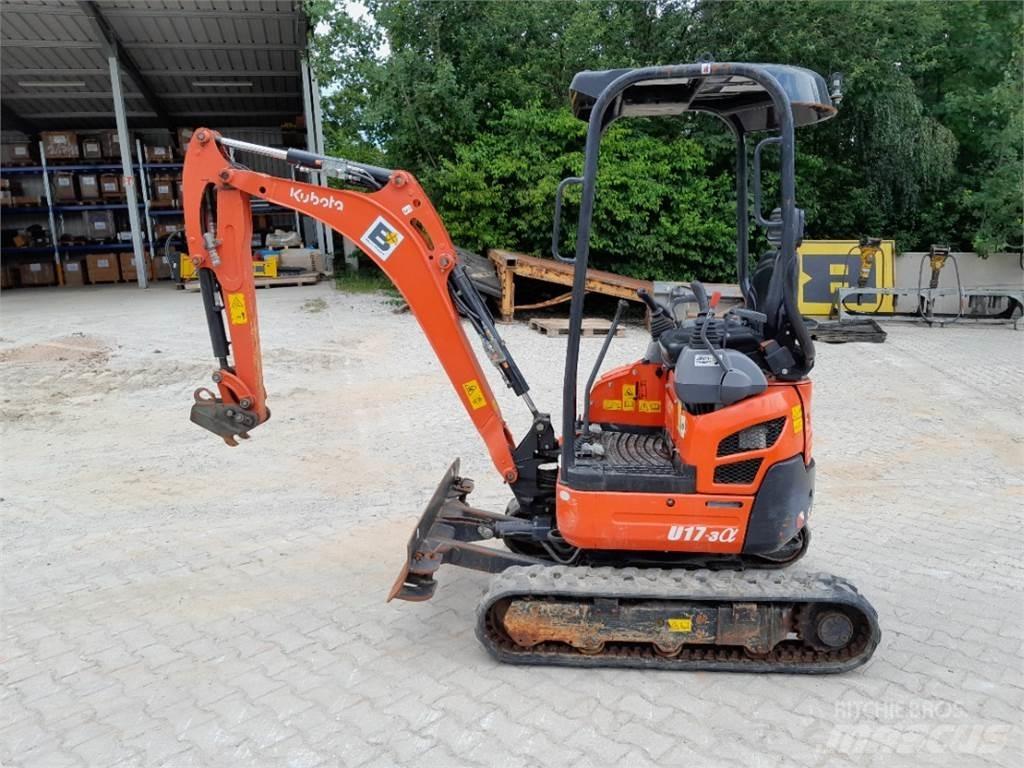 Kubota U17-3 Minikoparki