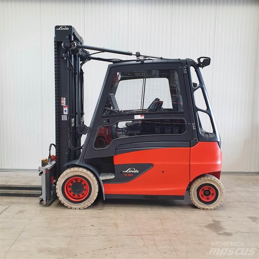 Linde E50HL Wózki elektryczne