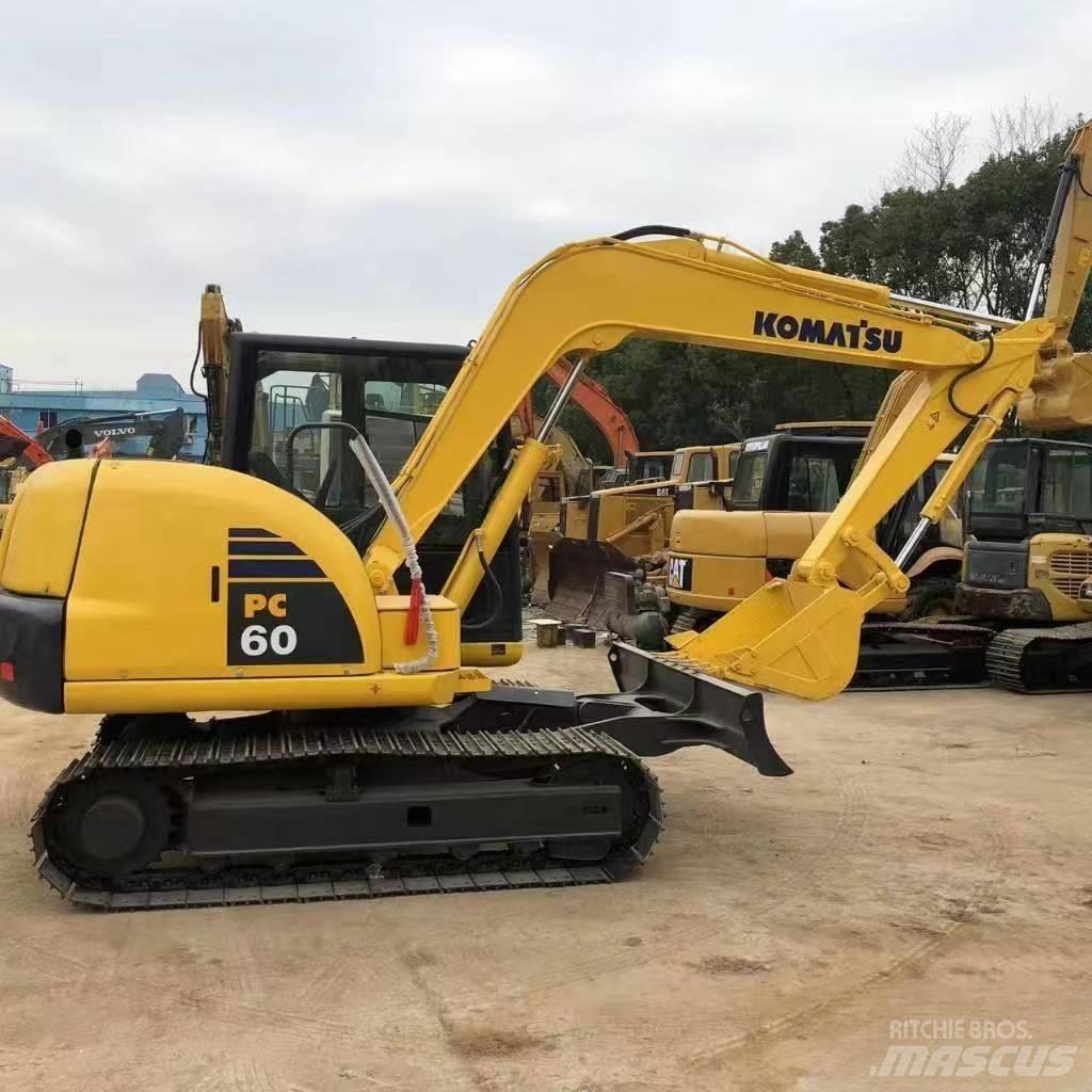 Komatsu PC 60 Koparki gąsienicowe