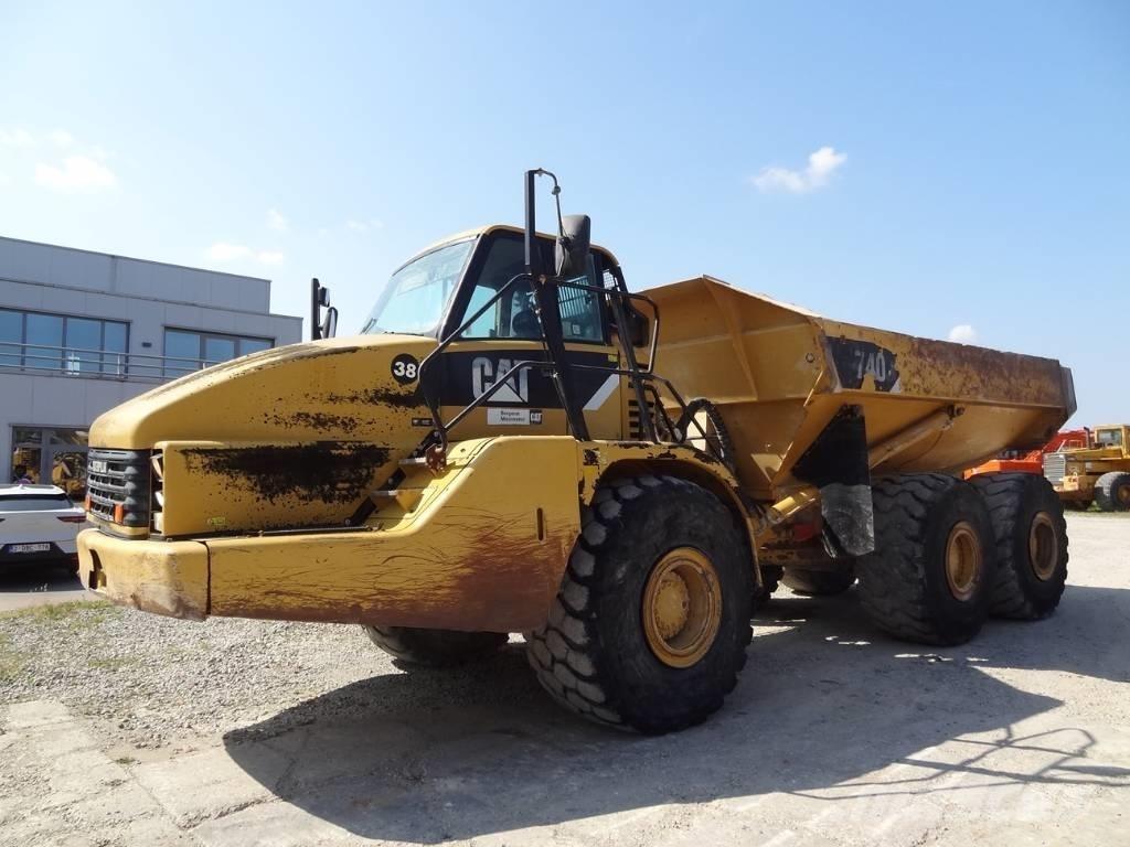 CAT 740 Wozidła przegubowe