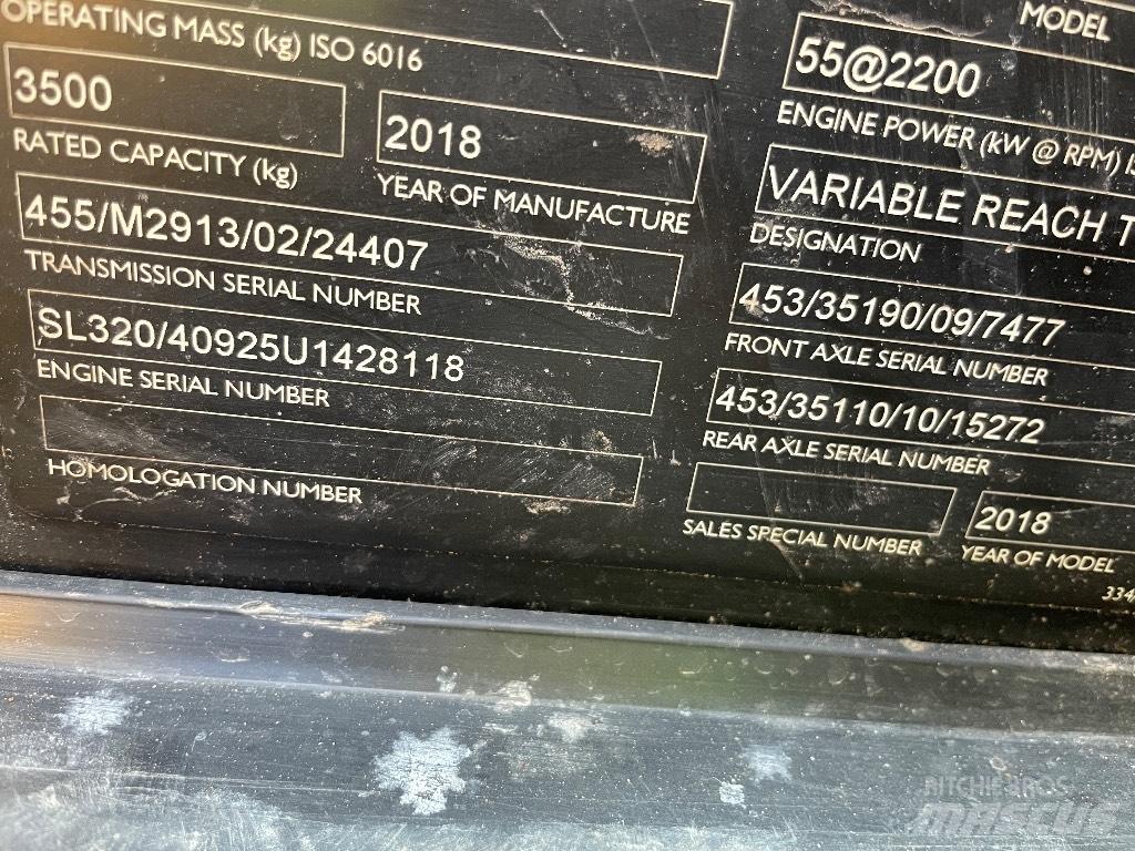 JCB 535-125 Ładowarki teleskopowe