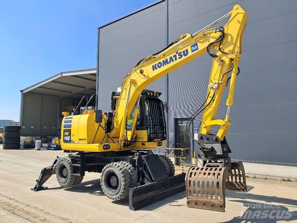 Komatsu PW148-10 Koparki kołowe