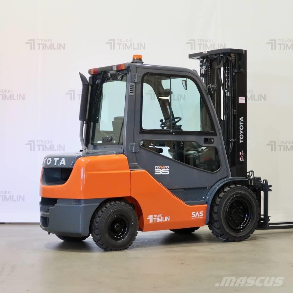 Toyota 02-8FDJF35 Wózki Diesla