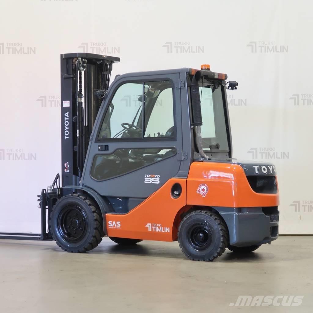 Toyota 02-8FDJF35 Wózki Diesla