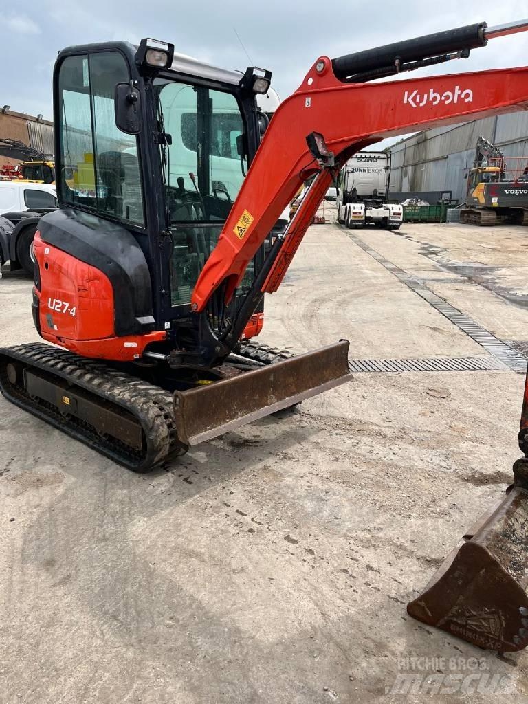 Kubota U 27-4 Minikoparki