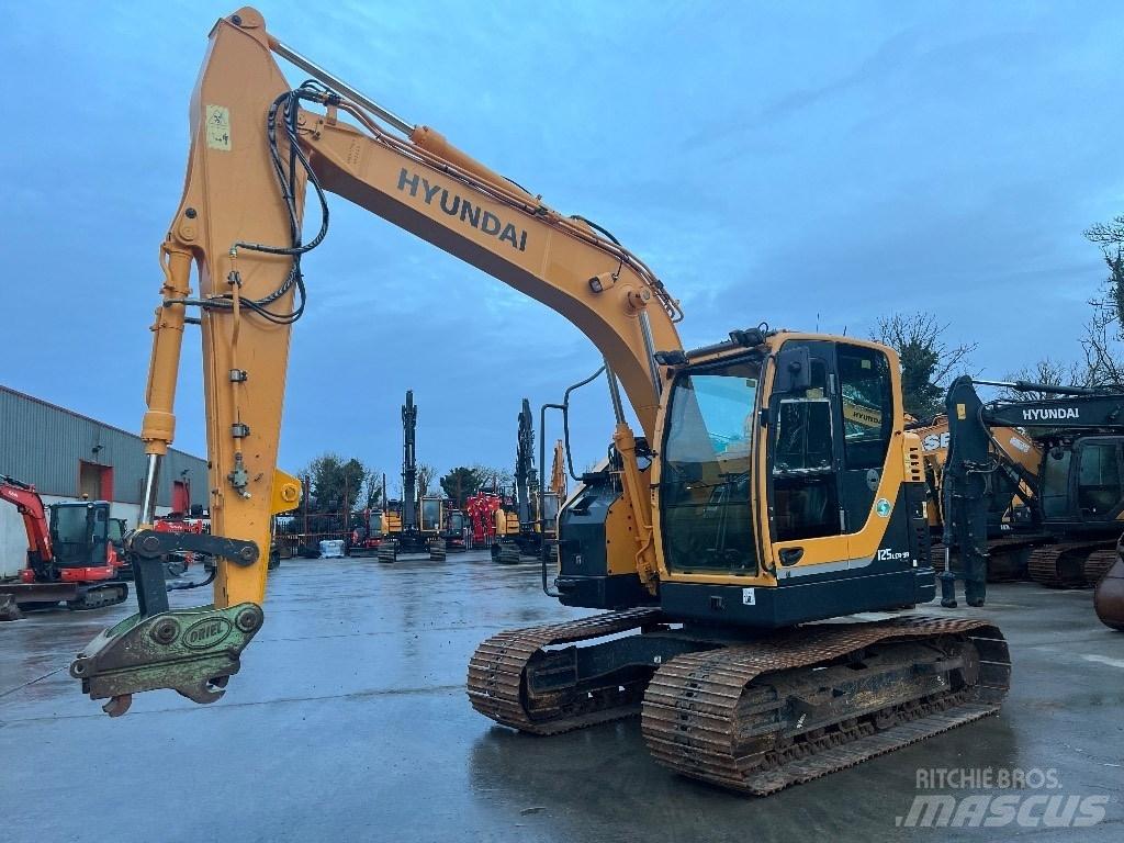 Hyundai R125LCR-9A Koparki gąsienicowe
