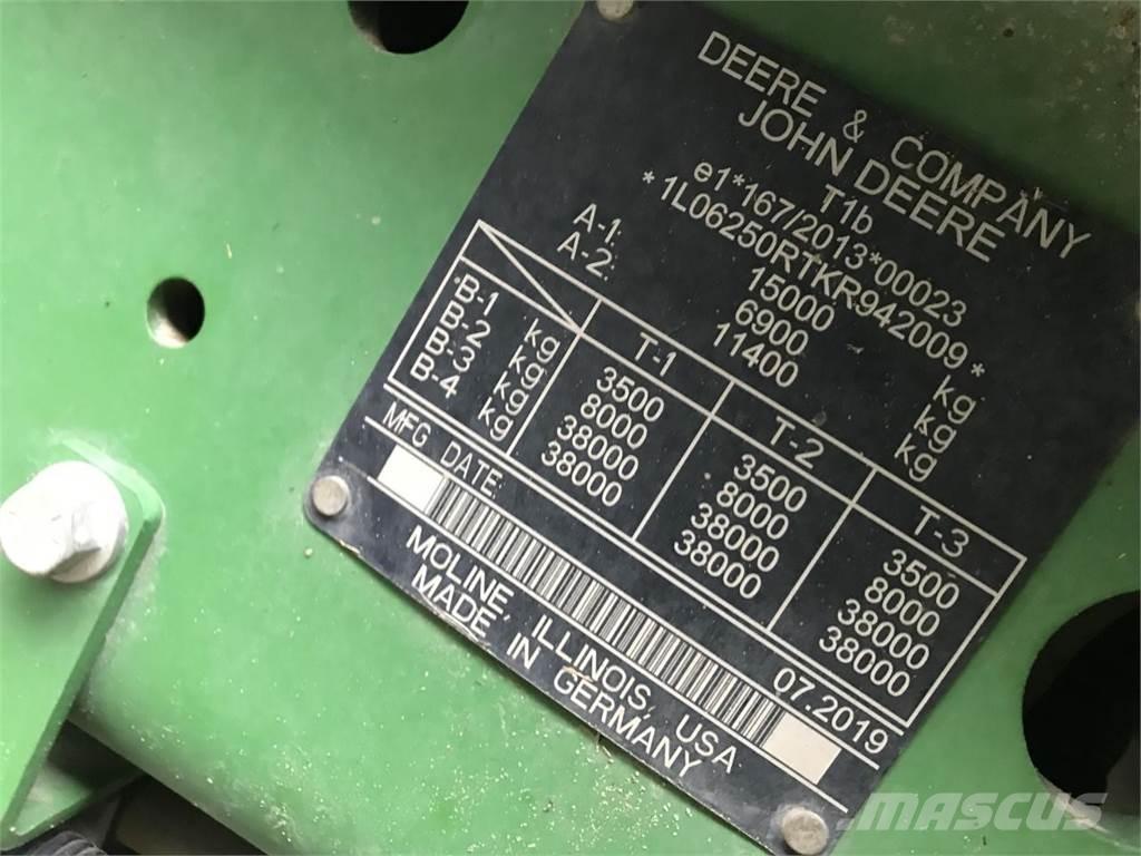 John Deere 6250R Ciągniki rolnicze