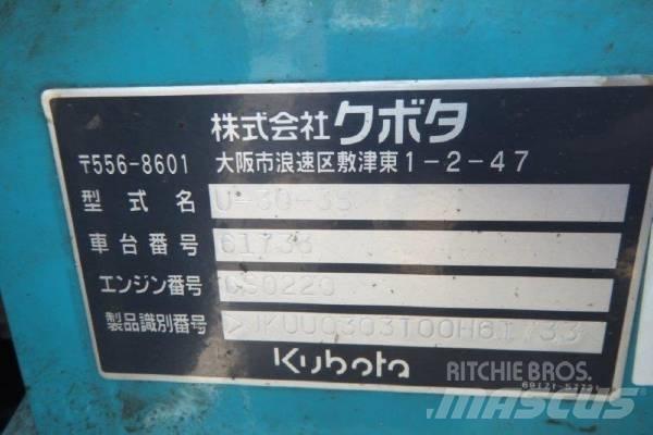 Kubota U-30-3S Minikoparki