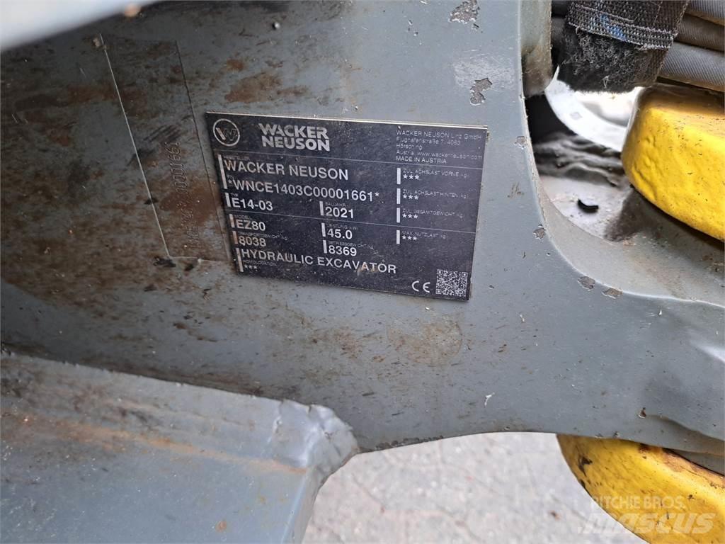 Wacker Neuson EZ80 Koparki gąsienicowe