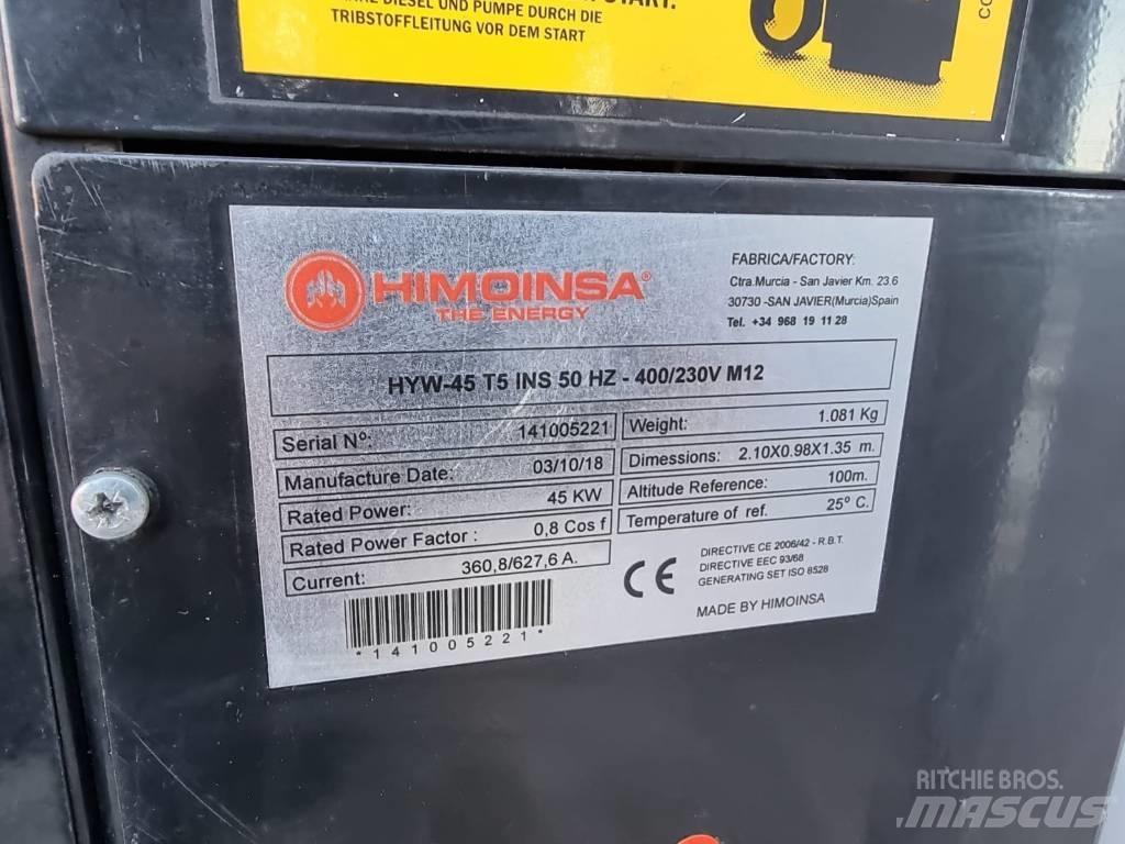 Himoinsa HYW 45 Agregaty prądotwórcze Diesla