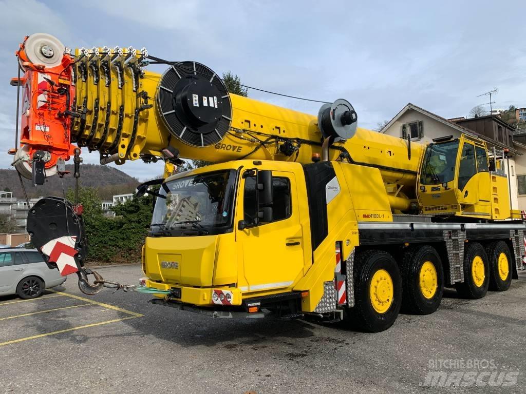 Grove GMK4100L-1 Żurawie szosowo-terenowe
