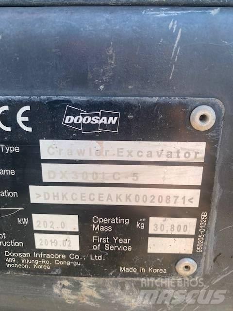 Doosan DX 300 LC-5 Koparki gąsienicowe