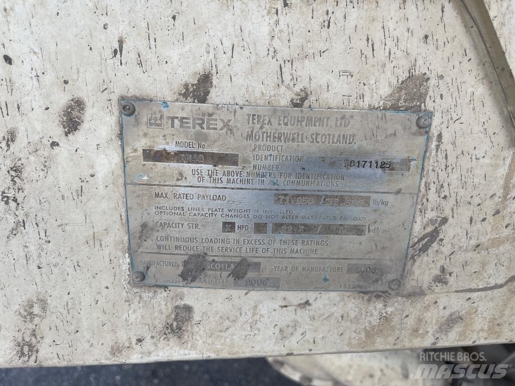 Terex TA 40 Wozidła przegubowe