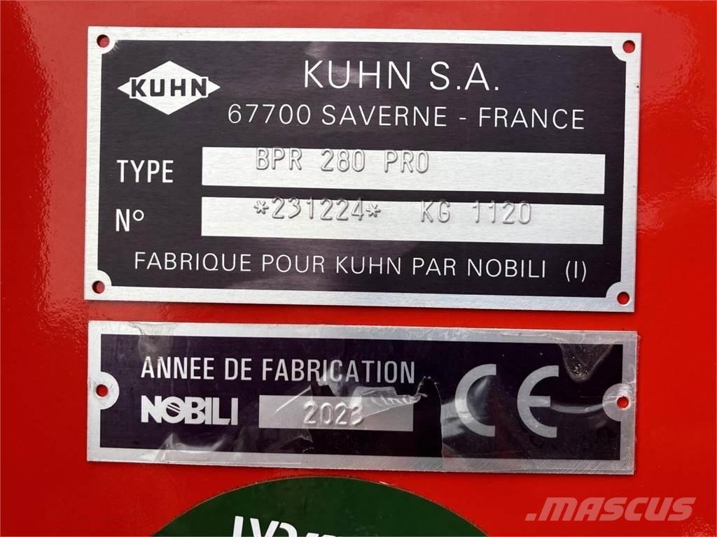 Kuhn BPR 280 Pro Kosiarki łąkowe i wykaszarki