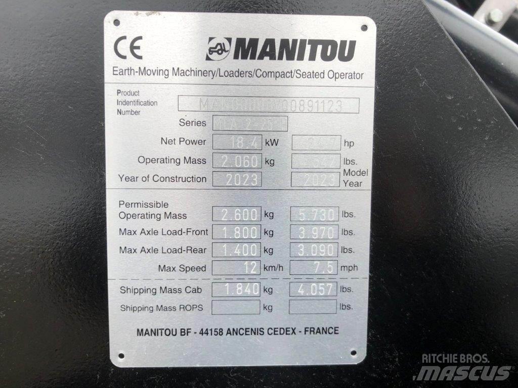 Manitou MLA 2-25 H Maszyny rolnicze - Inne