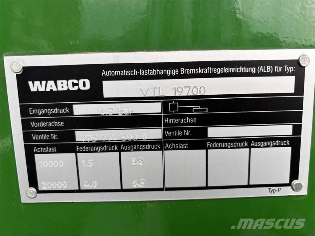 Kotte VT 19.700 Rozrzutnik obornika